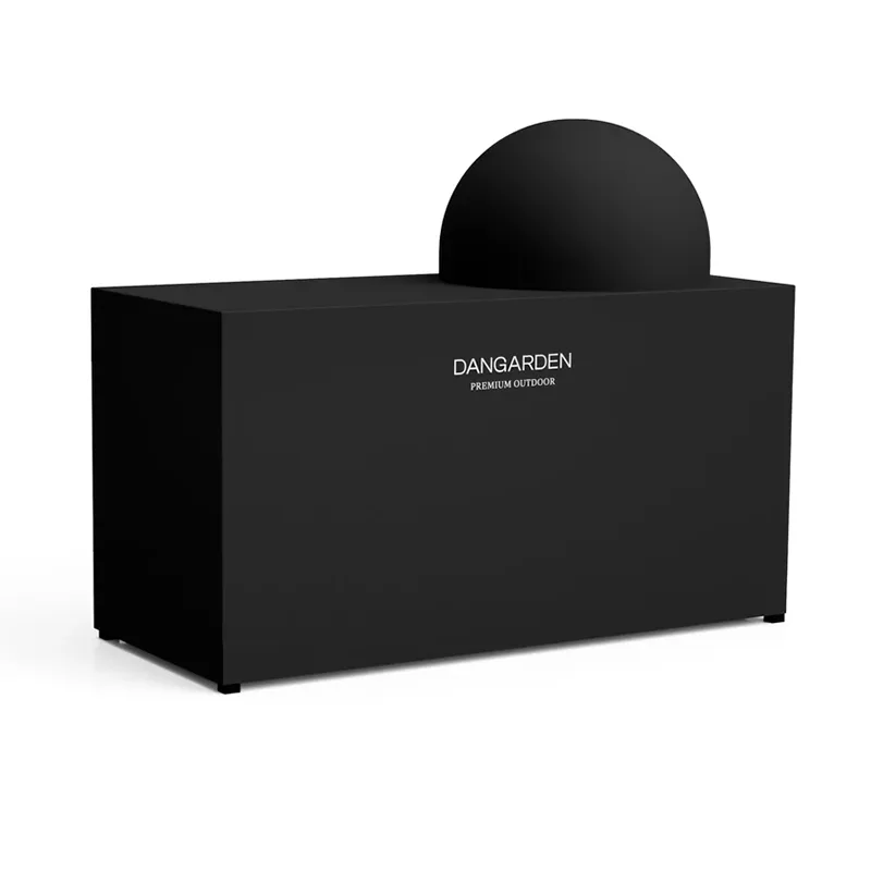 Μαύρο αδιάβροχο κάλυμμα ντουλαπιού εξωτερικού χώρου