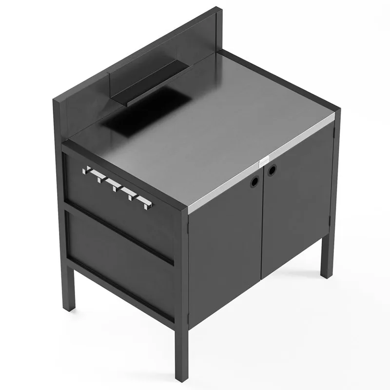 Ντουλάπι Κουζίνας Εξωτερικού Χώρου Διπλής Πόρτας