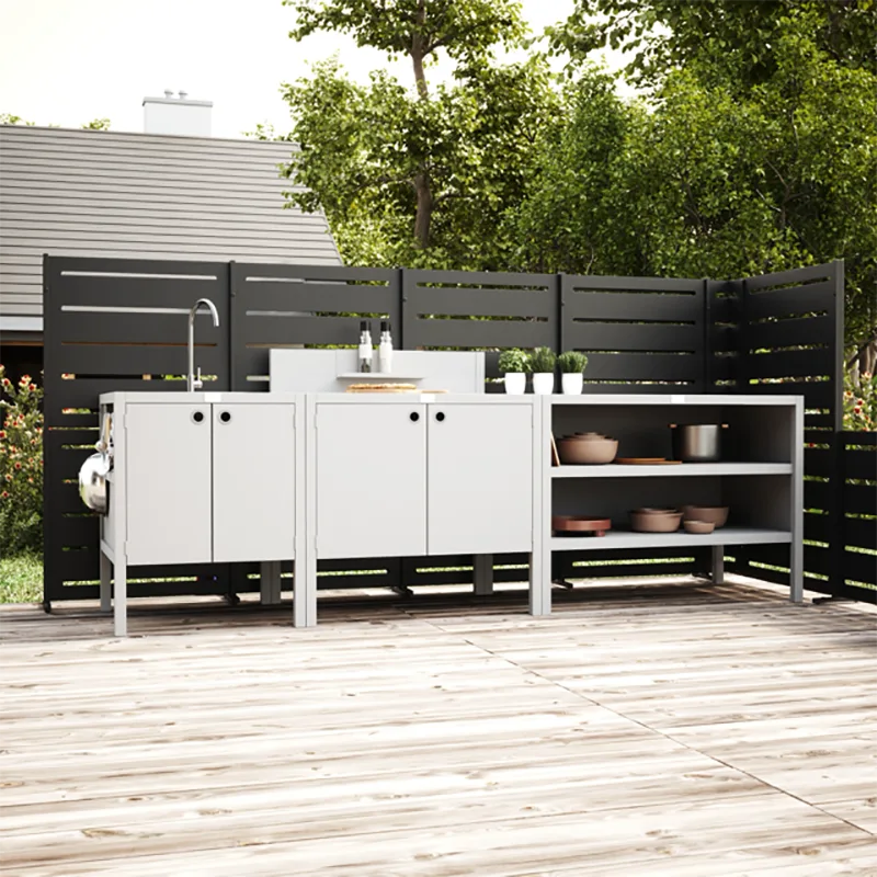 Double Door Outdoor Kitchen Cabinet Double Door Outdoor Kitchen Cabinet