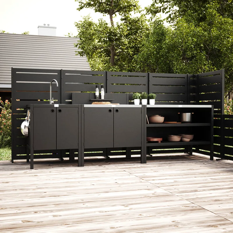 Double Door Outdoor Kitchen Cabinet Double Door Outdoor Kitchen Cabinet