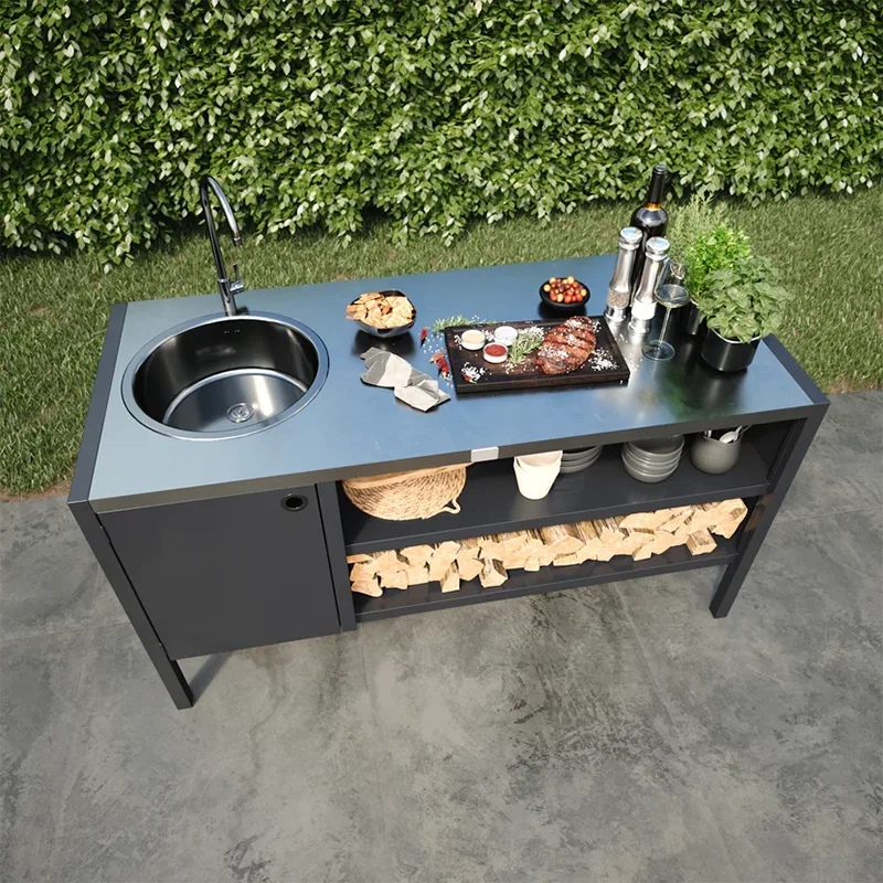 Multi Functional Outdoor Cabinet with Sink Multi Functional Outdoor Cabinet with Sink