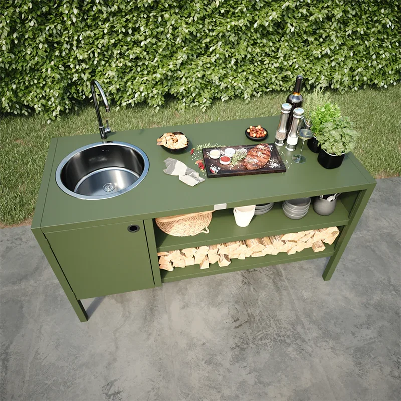 Multi Functional Outdoor Cabinet with Sink Multi Functional Outdoor Cabinet with Sink