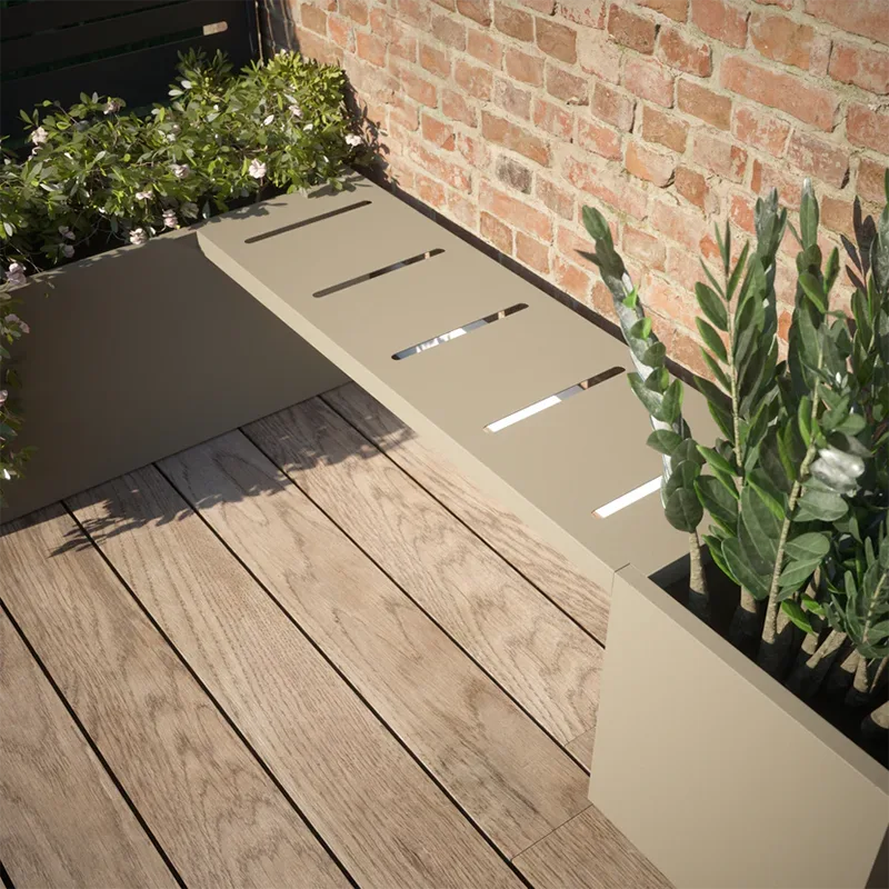 Lightweight Square Outdoor Planter Lightweight Square Outdoor Planter