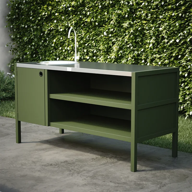 Multi Functional Outdoor Cabinet with Sink Multi Functional Outdoor Cabinet with Sink