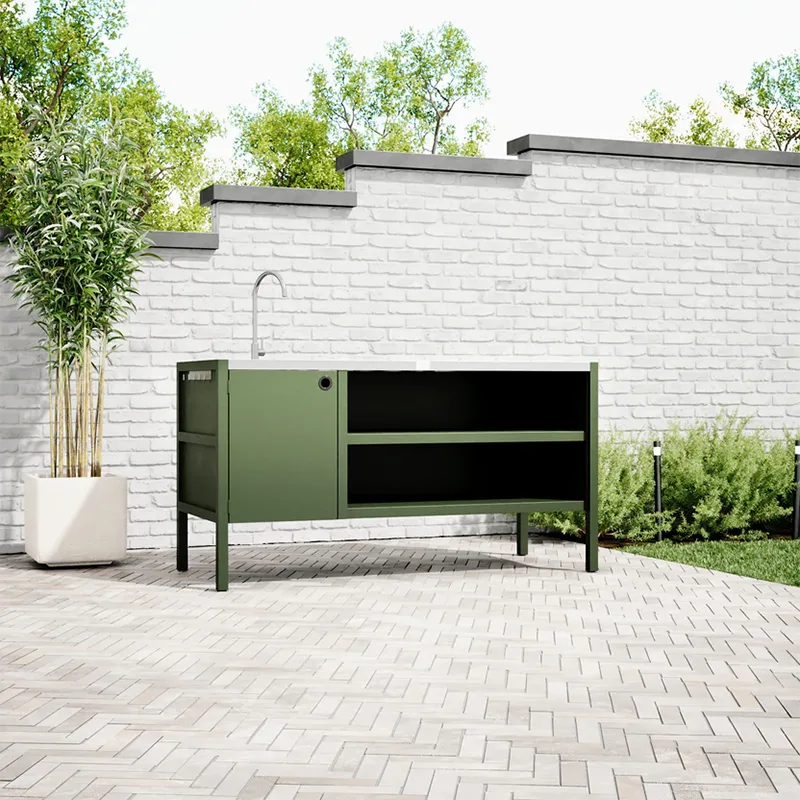 Multi Functional Outdoor Cabinet with Sink Multi Functional Outdoor Cabinet with Sink