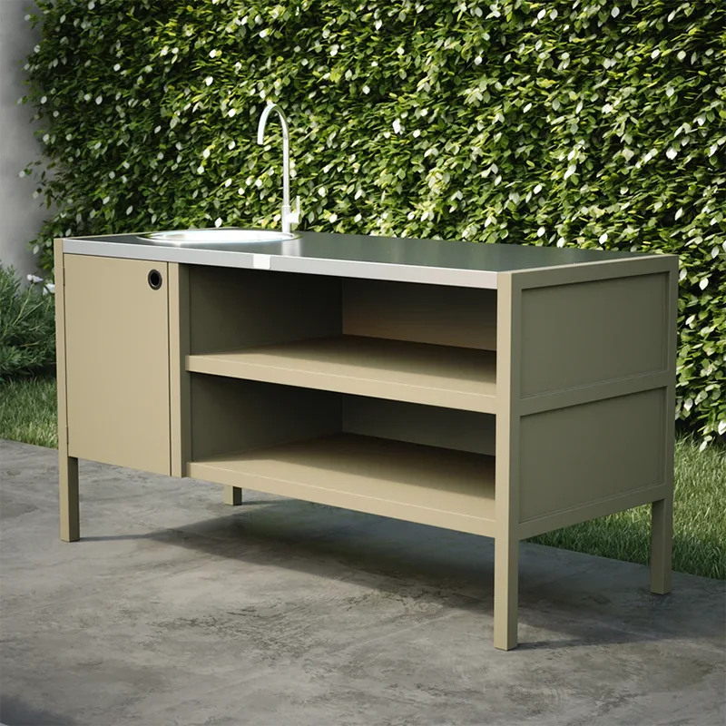 Multi Functional Outdoor Cabinet with Sink Multi Functional Outdoor Cabinet with Sink