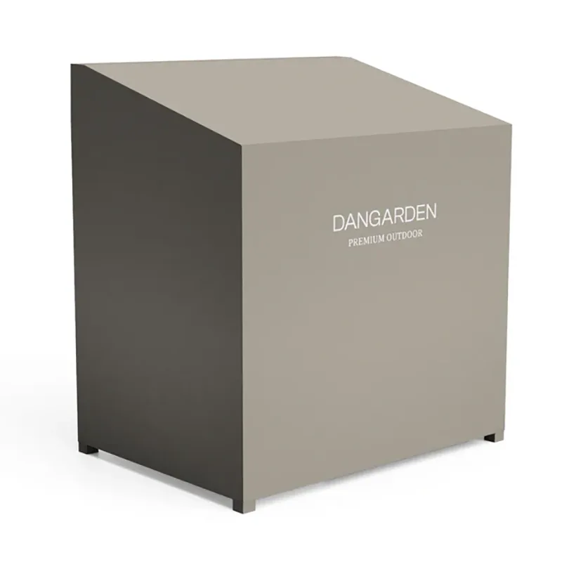 Beige Outdoor Cabinet Waterproof Cover