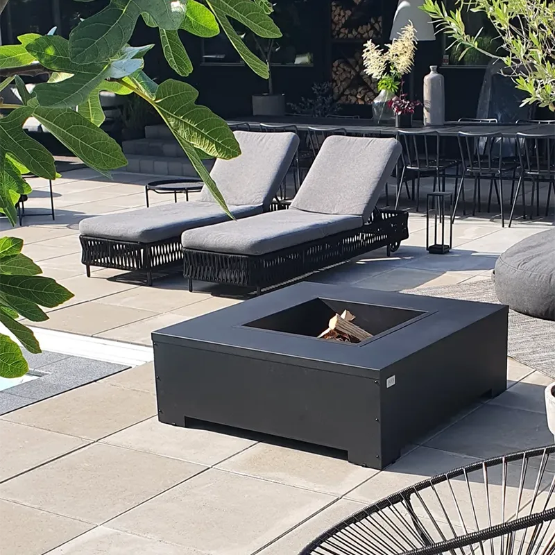 Weather-Resistant Large Outdoor Gathering Fire Pit