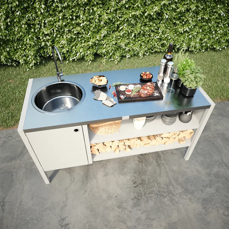 Multi Functional Outdoor Cabinet with Sink Multi Functional Outdoor Cabinet with Sink