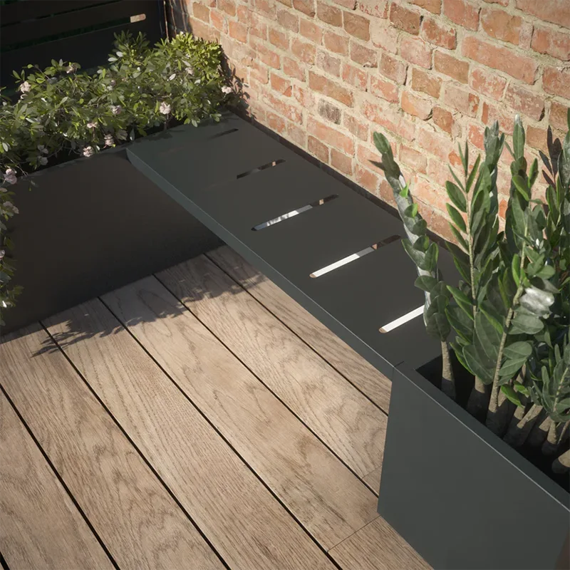 Lightweight Square Outdoor Planter Lightweight Square Outdoor Planter