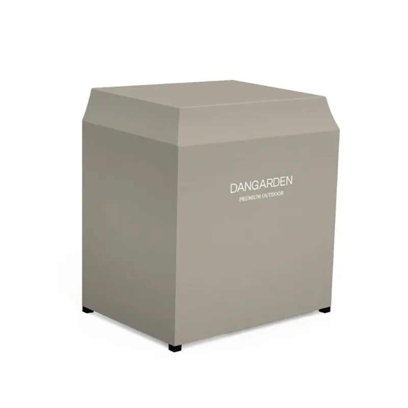 Beige Outdoor Cabinet Waterproof Cover