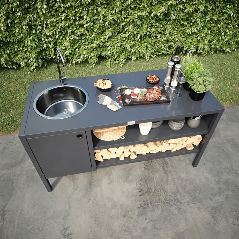 Multi Functional Outdoor Cabinet with Sink Multi Functional Outdoor Cabinet with Sink