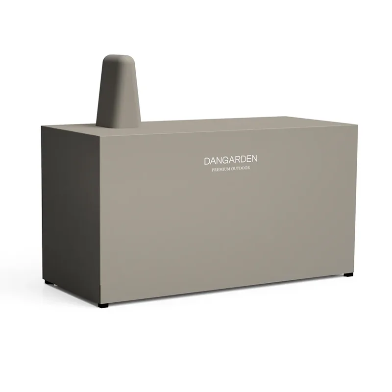 Beige Outdoor Cabinet Waterproof Cover